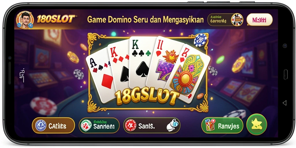Screenshot gameplay 180SLOT yang menampilkan aksi mendebarkan dalam permainan Domino.