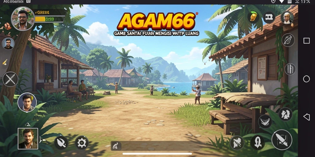 Tangkapan layar menampilkan gameplay menarik dari AGAM66.