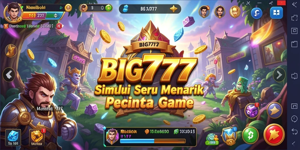 Screenshot gameplay mencerminkan interaksi seru di BIG777.
