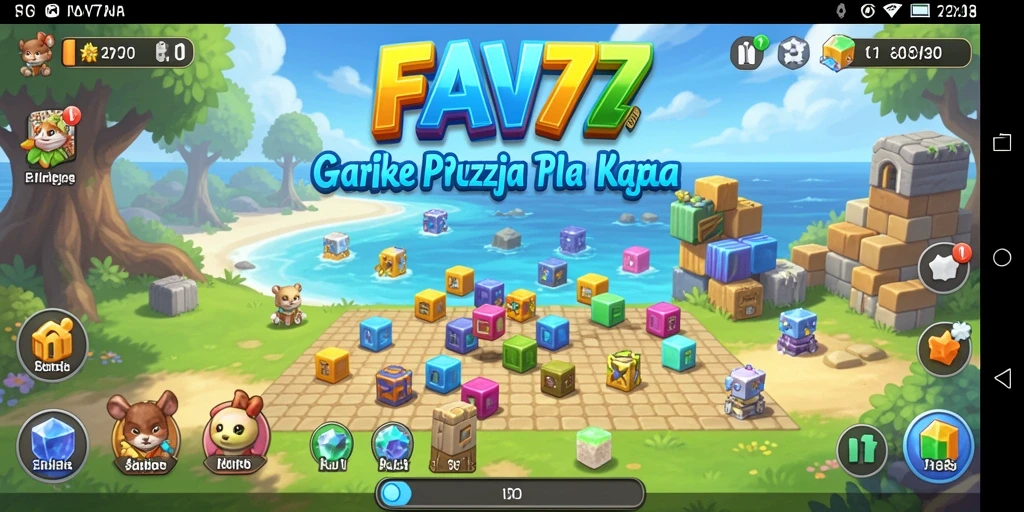 Tampilan gameplay FAV77 yang penuh warna dan menarik.