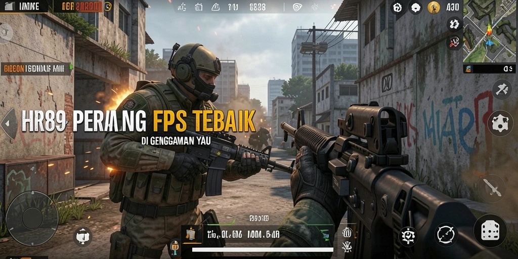 Tampilan gameplay HR89 yang mendebarkan dan intens.