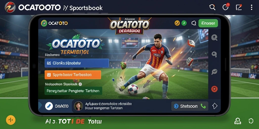 Tampilan menarik dari gameplay taruhan olahraga OCATOTO.