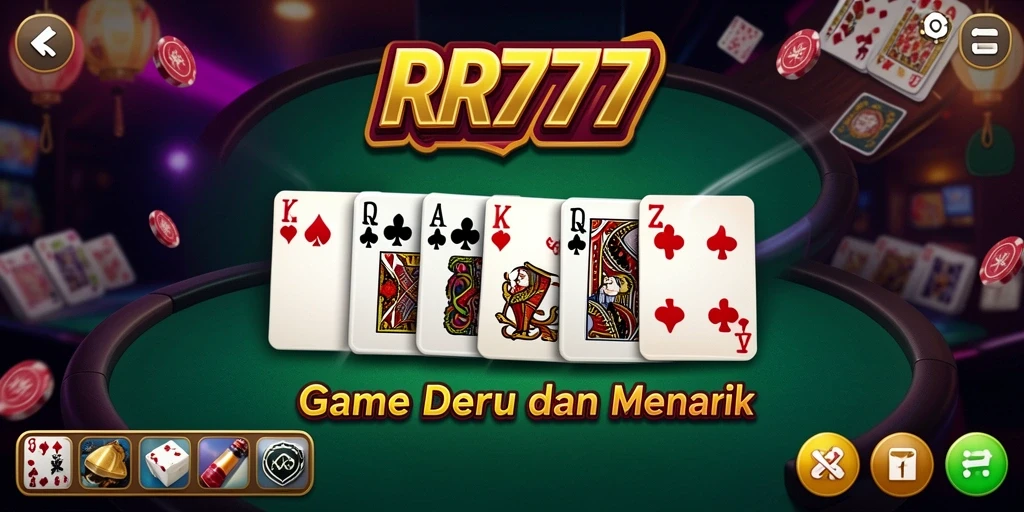 Gameplay seru dalam RR777 dengan berbagai pilihan domino.