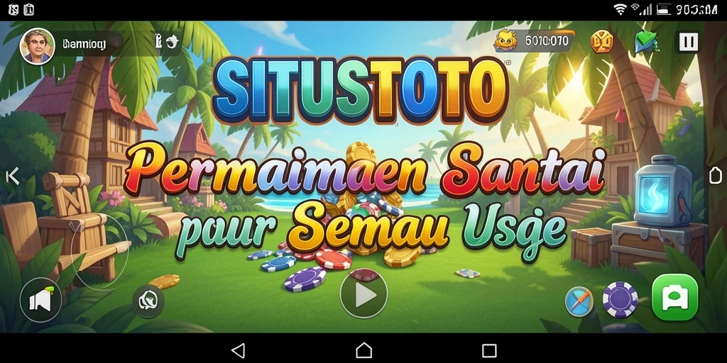 Tampilan utama SITUSTOTO yang menarik dan penuh warna.