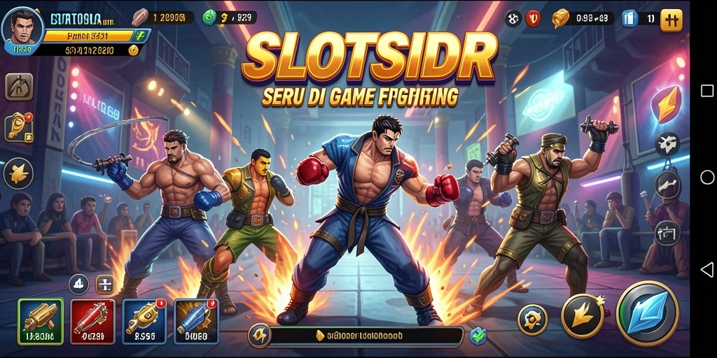 Tampilan gameplay SLOTSIDR yang menegangkan dan penuh aksi.