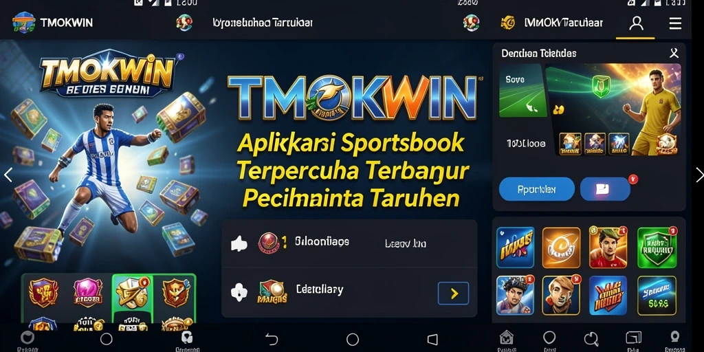 Tampilan gameplay interaktif dan fitur taruhan dalam TMOKWIN.